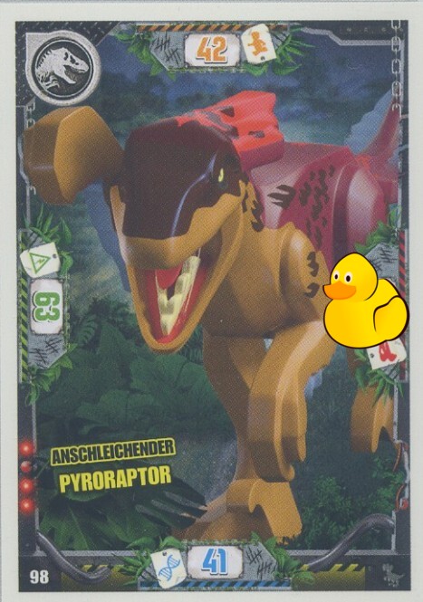 LEGO Jurassic World Serie 3 | #098 Anschleichender Pyroraptor