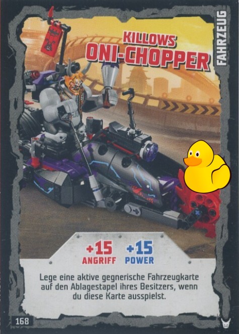LEGO Ninjago Serie 3 | #168 Killows Oni-Chopper 