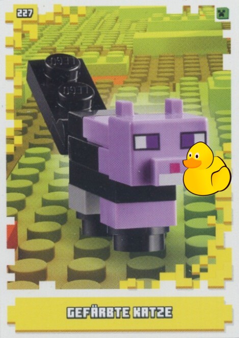LEGO Minecraft Serie 1 | #227 Gefärbte Katze