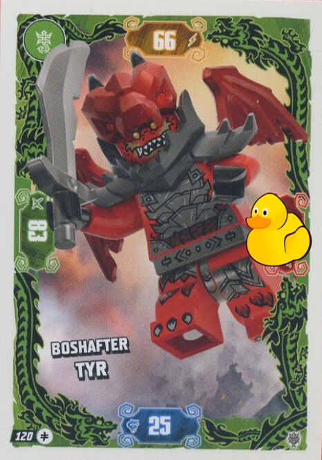 LEGO Ninjago Serie 11 | #120 Boshafter Tyr