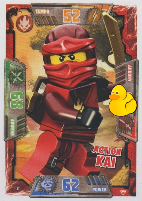 LEGO Ninjago Serie 2 | #002 Action Kai 