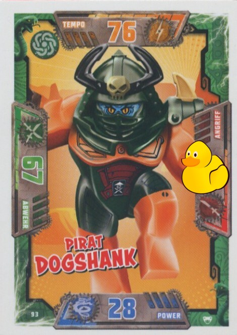 LEGO Ninjago Serie 2 | #093 Pirat Dogshank 