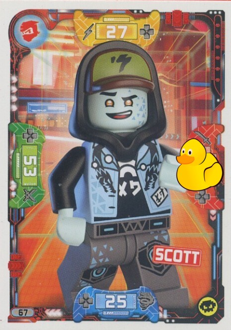 LEGO Ninjago Serie 5 | #067 Scott LEGO Ninjago Serie 5 | #067 Scott