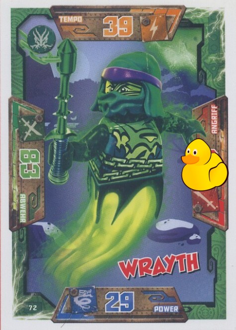 LEGO Ninjago Serie 1 | #072 Wrayth