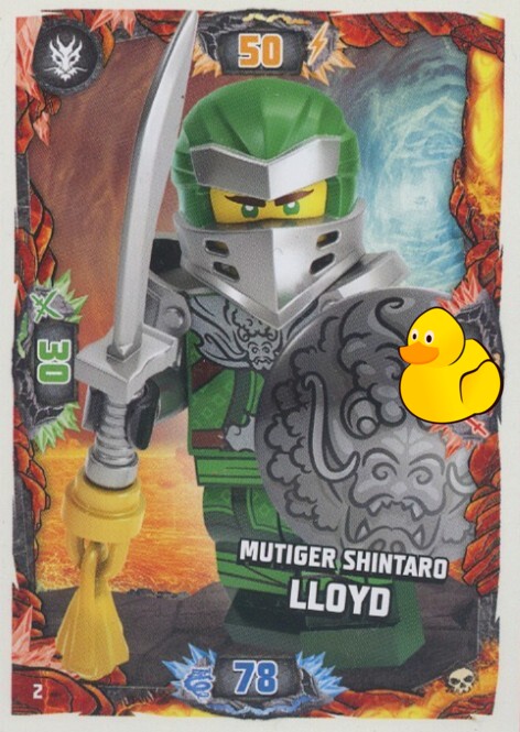 LEGO Ninjago Serie 6 | #002 Mutiger Shintaro Lloyd 
