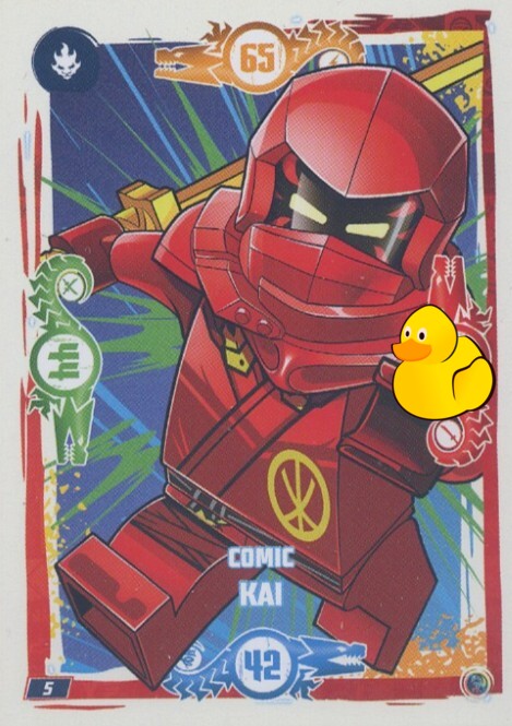 LEGO Ninjago Serie 9 | #005 Comic Kai