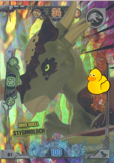 LEGO Jurassic World Serie 2 | #081 Dino Duell Stygimoloch