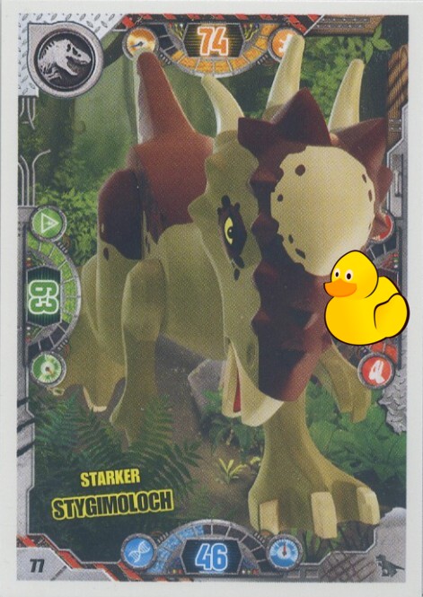 LEGO Jurassic World Serie 2 | #077 Starker Stygimoloch