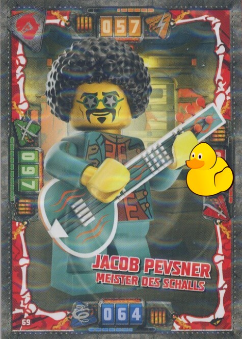 LEGO Ninjago Serie 4 | #069 Jacob Meister des Schalls