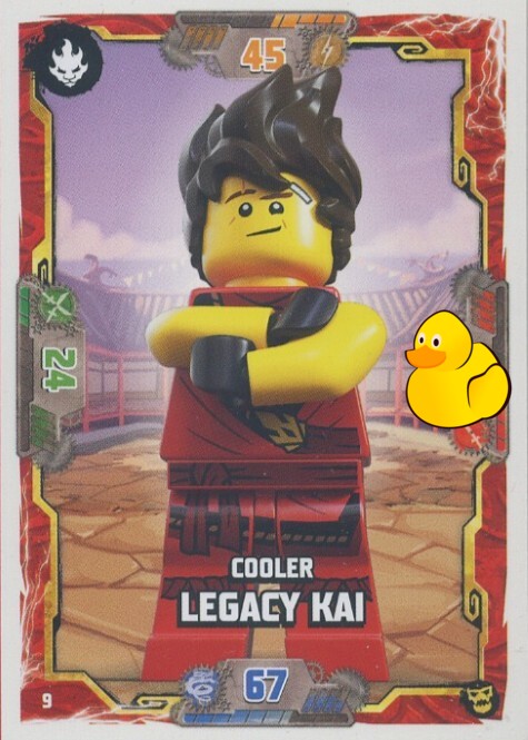 LEGO Ninjago Serie 6 Next Level | #009 Cooler Legacy Kai 