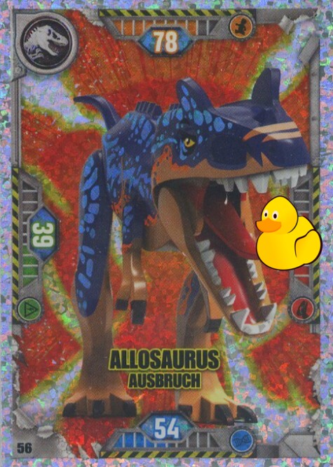 LEGO Jurassic World Serie 1 | #056 Allosaurus Ausbruch