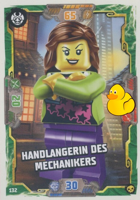 LEGO Ninjago Serie 6 | #132 Handlangerin des Mechanikers 