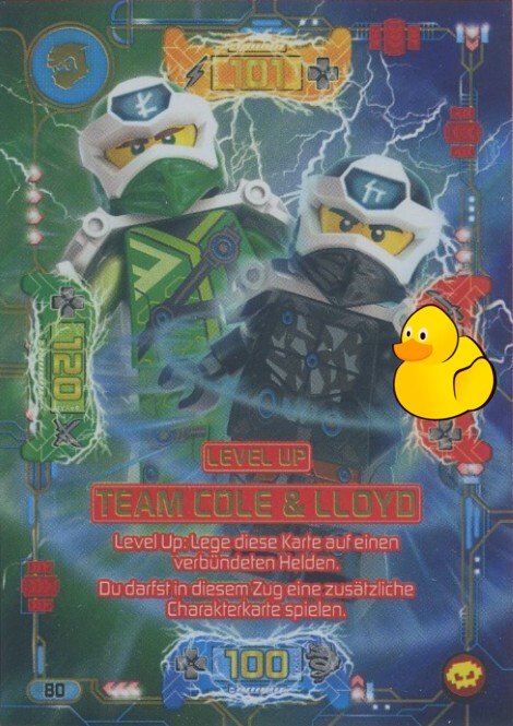LEGO Ninjago Serie 5 Next Level | #080 Level Up Team Cole & Lloyd