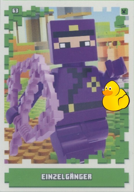 LEGO Minecraft Serie 1 | #063 Einzelgänger