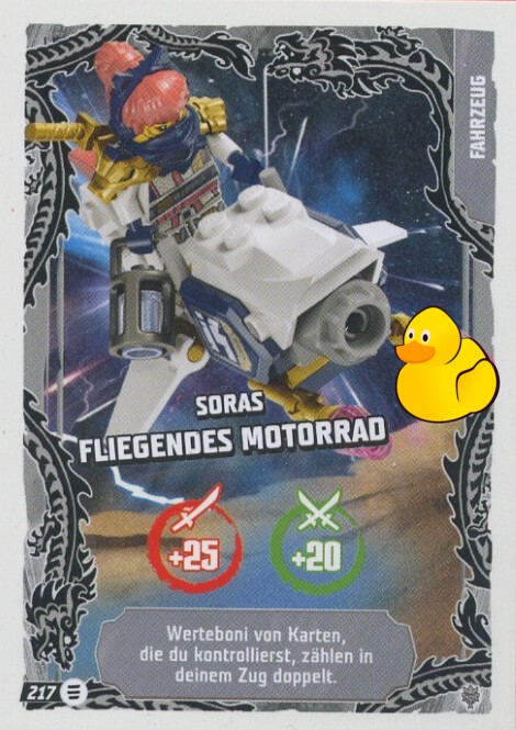 LEGO Ninjago Serie 11 | #217 Soras Fliegendes Motorrad