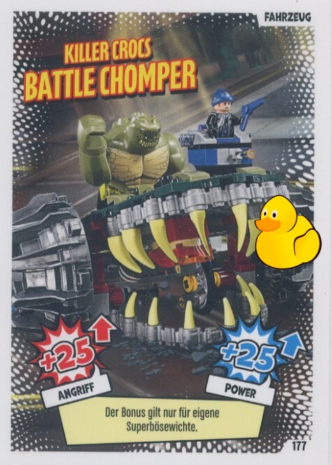 LEGO Batman Serie 1 | #177 Killer Crocs Battle Chomper