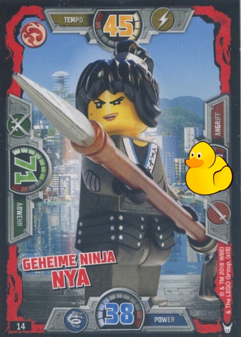 LEGO Ninjago Serie 3 | #014 Geheime Ninja Nya LEGO Ninjago Serie 3 | #014 Geheime Ninja Nya