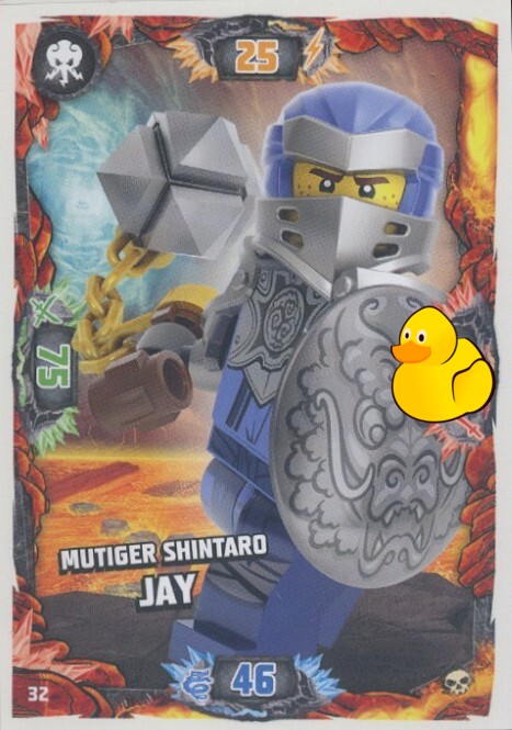 LEGO Ninjago Serie 6 | #032 Mutiger Shintaro Jay 