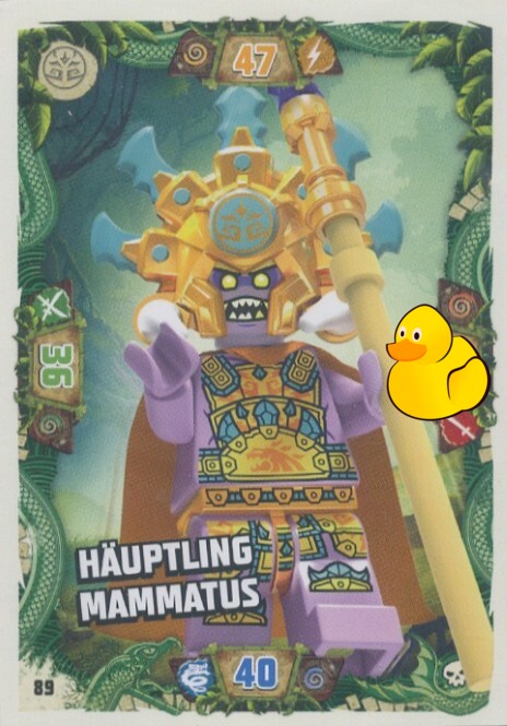 LEGO Ninjago Serie 6 | #089 Häuptling Mammatus 
