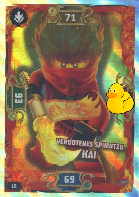 LEGO Ninjago Serie 5 | #015 Verbotenes Spinjitzu Kai