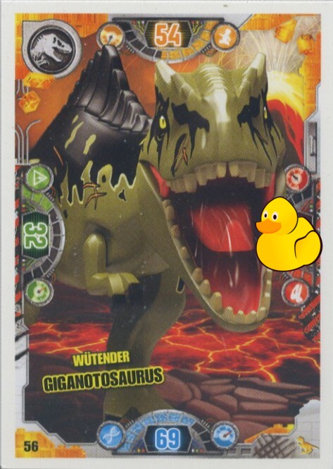 LEGO Jurassic World Serie 2 | #056 Wütender Giganotosaurus