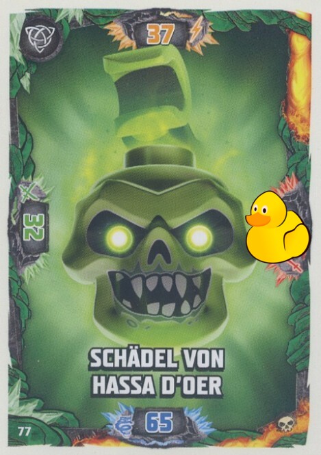 LEGO Ninjago Serie 6 | #077 Schädel von Hassa D’Oer