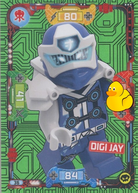 LEGO Ninjago Serie 5 | #036 Digi Jay LEGO Ninjago Serie 5 | #036 Digi Jay