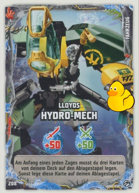 LEGO Ninjago Serie 7 | #208 Lloyds Hydro-Mech