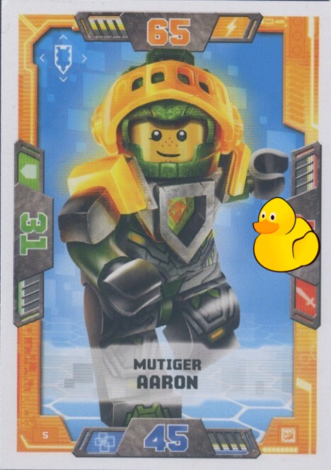LEGO Nexo Knights Serie 2 | #005 Mutiger Aaron