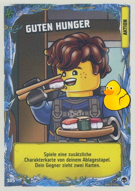 LEGO Ninjago Serie 7 Next Level | #105 Guten Hunger