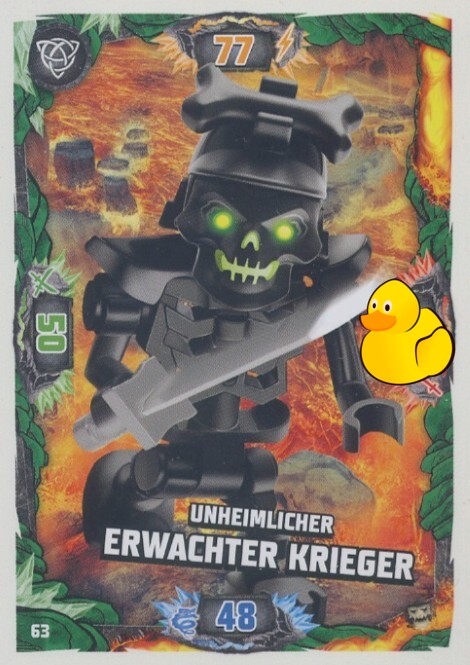 LEGO Ninjago Serie 6 Next Level | #063 Unheim. Erwachter Krieger 