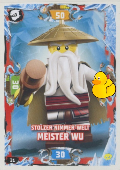 LEGO Ninjago Serie 5 Next Level | #031 Stolzer Nimmer-Welt Wu 