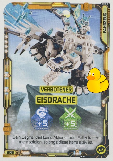 LEGO Ninjago Serie 5 | #209 Verbotener Eisdrache 