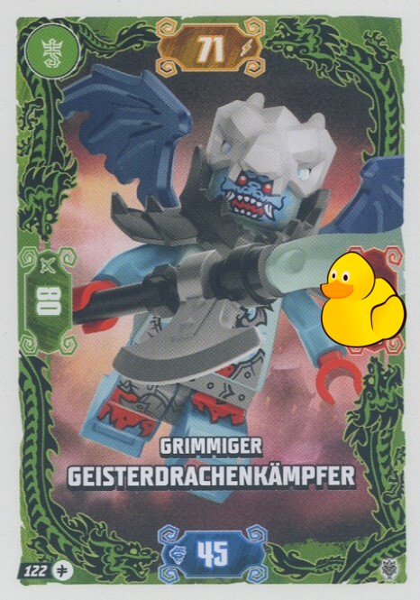 LEGO Ninjago Serie 11 | #122 Grimmiger Geisterdrachenkämpfer