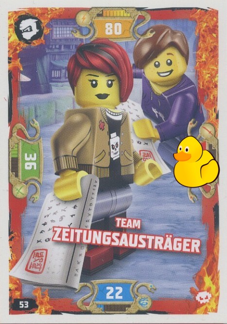 LEGO Ninjago Serie 5 | #053 Team Zeitungsausträger LEGO Ninjago Serie 5 | #053 Team Zeitungsausträger