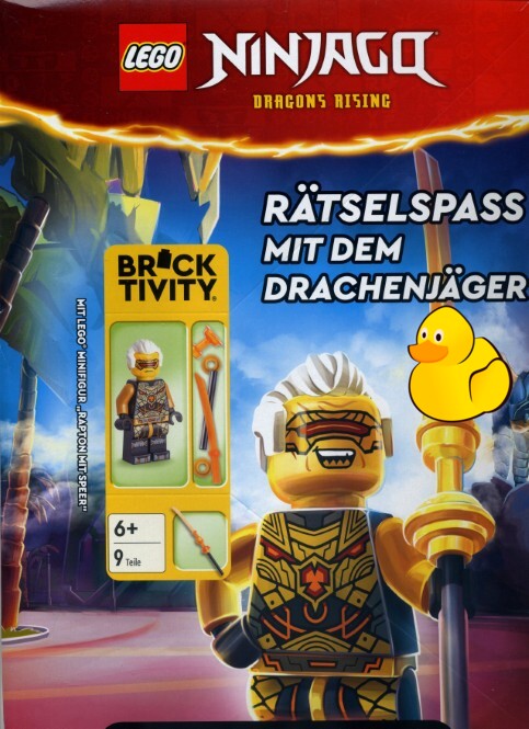 LEGO Ninjago | "Rätselspass mit dem Drachenjäger" + Minifigur Rapton