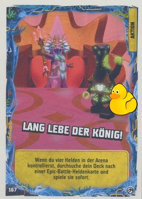 LEGO Ninjago Serie 7 | #167 Lang lebe der König!
