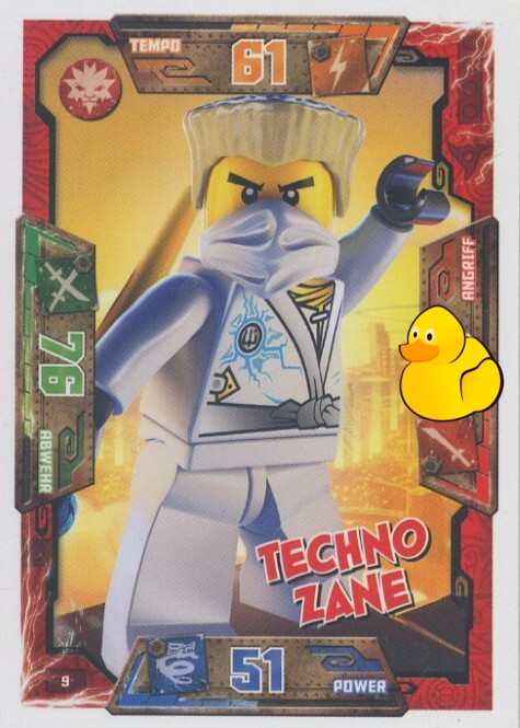LEGO Ninjago Serie 1 | #009 Techno Zane