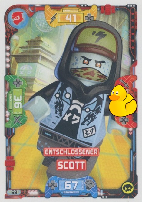 LEGO Ninjago Serie 5 | #068 Entschlossener Scott LEGO Ninjago Serie 5 | #068 Entschlossener Scott