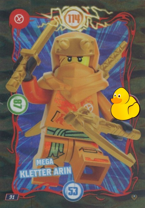 LEGO Ninjago Serie 9 Next Level  | #031 Mega Kletter Arin