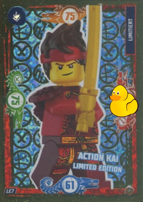 LEGO Ninjago Serie 9 Next Level  | #LE07 Action Kai