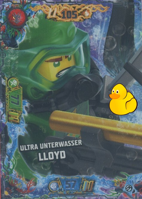 LEGO Ninjago Serie 7 | #005 Ultra Unterwasser Lloyd