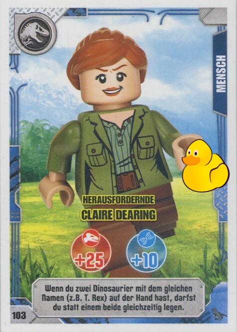 LEGO Jurassic World Serie 2 | #103 Herausfordernde Claire Dearing