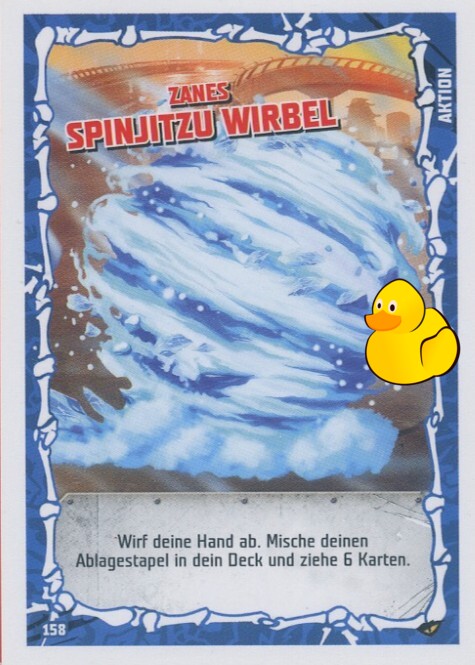 LEGO Ninjago Serie 4 | #158 Zanes Spinjitzu Wirbel 