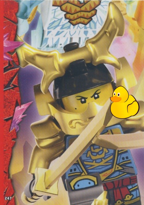 LEGO Ninjago Serie 8 | #247 Golddrachen vs. Rat des Kristallkönigs 4