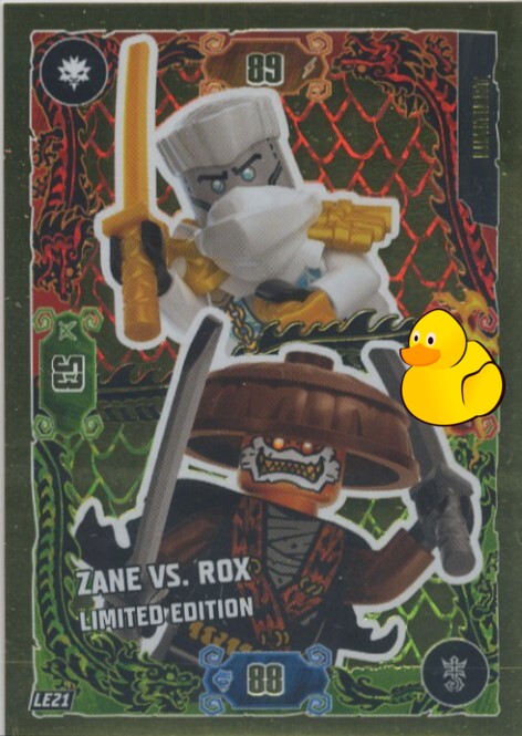 LEGO Ninjago Serie 11 | #LE021 Zane vs. Rox Limited Edition