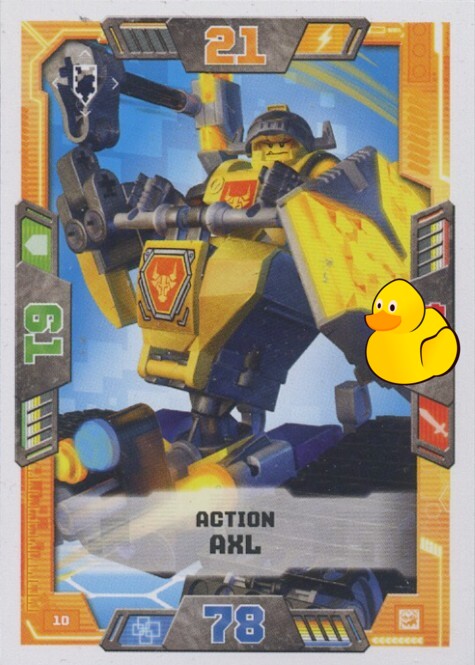 LEGO Nexo Knights Serie 2 | #010 Action Axl