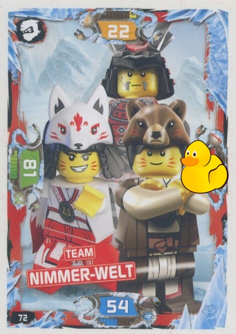 LEGO Ninjago Serie 5 | #072 Team Nimmer-Welt