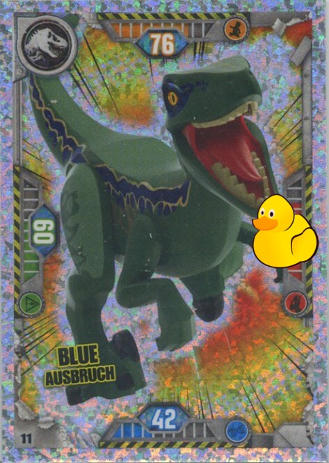 LEGO Jurassic World Serie 1 | #011 Blue Ausbruch