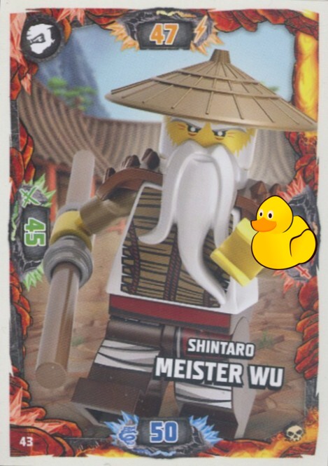 LEGO Ninjago Serie 6 | #043 Shintaro Meister Wu 